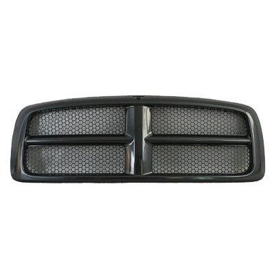 Dodge RAM 2002 - 2008 Black Grille CH1200331 Fits 2002 - 2005