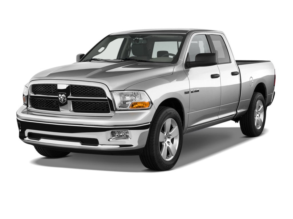 Dodge RAM 2009 - 2018 Chrome Frame with Black Honeycomb Grille