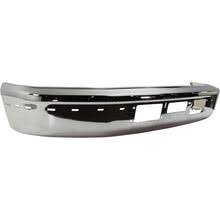 Ford F250 F350 F450 1992 - 1998 Front Bumper Chrome with Strip Holes with Air Holes FO1002254